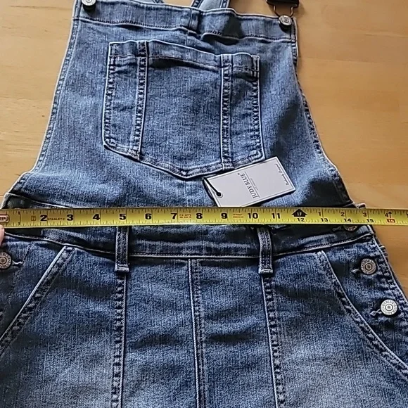 Judy Blue High-Waist Raw Hem Overall Skirt - Picture 7 of 12